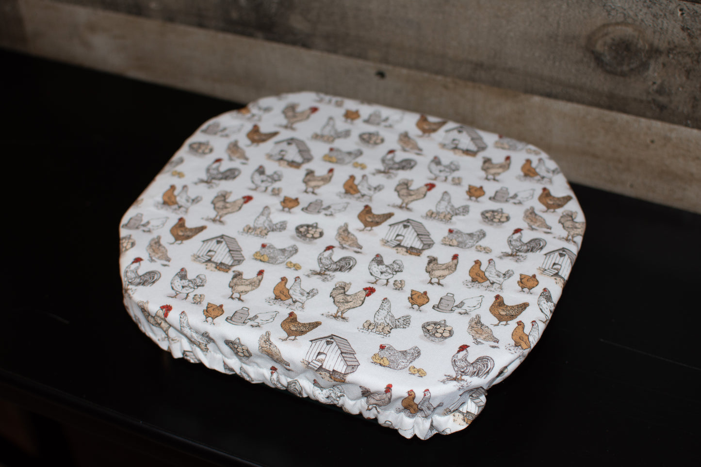 Chicken Coop Casserole Dish Cover