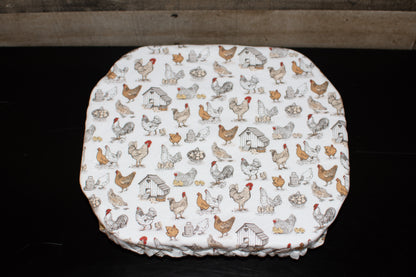Chicken Coop Casserole Dish Cover