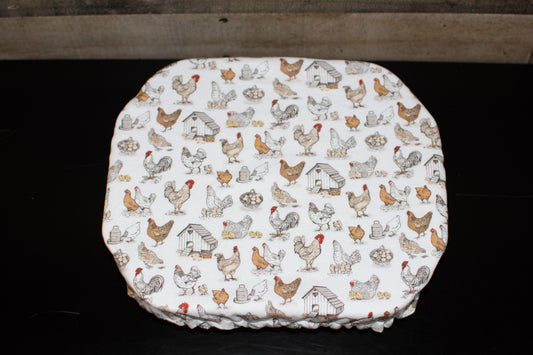 Chicken Coop Casserole Dish Cover